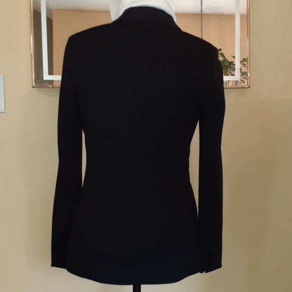 7 for All Mankind Black Blazer - Picture 4 of 8